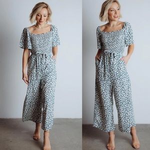 Baltic Born NWT Womens Kendall Floral Jumpsuit Size 3XL